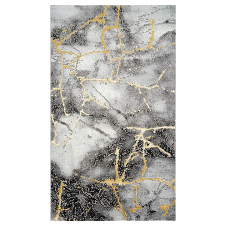 Covor Marmara textura densa, finisaj rafinat, Grey Gold
