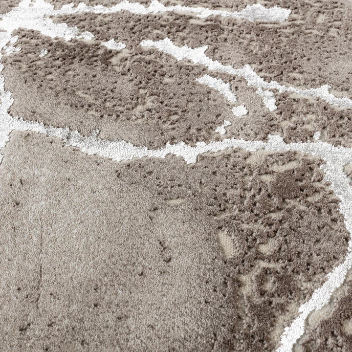 Covor Marmara textura densa, finisaj rafinat, Beige Maro
